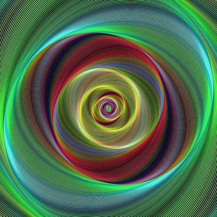 A hypnosis spiral